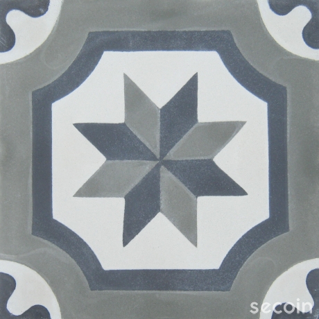 Cement tile D003